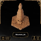 Desert Mountain Tiles printable STL tile preview 7