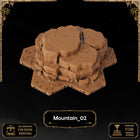 Desert Mountain Tiles printable STL tile preview 8
