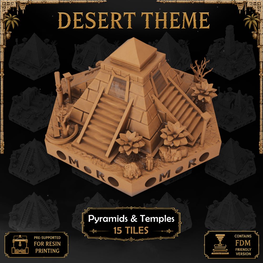 Desert Pyramid & temple Tiles