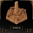 Desert Pyramid & temple Tiles printable STL tile preview 8