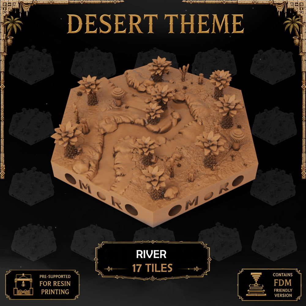 Desert River Tiles