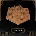 Desert River Tiles printable STL tile preview 6