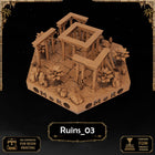 Desert Ruin Tiles printable STL tile preview 5
