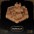 Dwarven City Filler Tiles printable STL tile preview 5