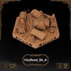 Dwarven City Road Tiles printable STL tile preview 2