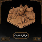 Dwarven City Wall Tiles printable STL tile preview 7