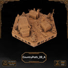 Dwarven Country Path Tiles printable STL tile preview 6