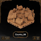 Dwarven Country Tiles printable STL tile preview 4