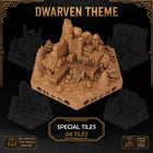 Dwarven Special Tiles printable STL tile preview 1
