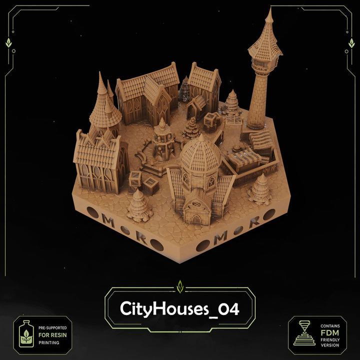 Elven City Filler Tiles printable STL tile preview 10 — included tile image 10