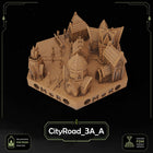 Elven City Road Tiles printable STL tile preview 7