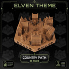 Elven Country Path Tiles printable STL tile preview 1