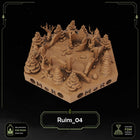 Elven Ruin Tiles printable STL tile preview 2