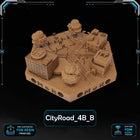 Modern City Road Tiles printable STL tile preview 3