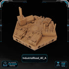 Modern Industrial Road Tiles printable STL tile preview 4