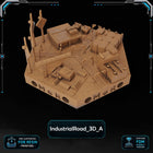 Modern Industrial Road Tiles printable STL tile preview 6