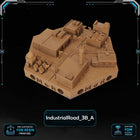 Modern Industrial Road Tiles printable STL tile preview 8
