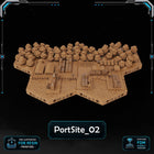 Modern PortSite Tiles printable STL tile preview 3