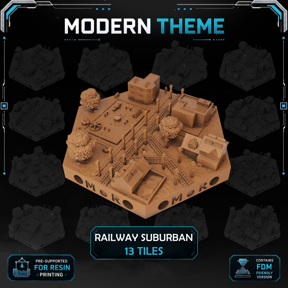 Modern Railway Suburban Tiles