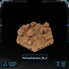 Modern Railway Suburban Tiles printable STL tile preview 7