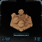Modern Railway Wilderness Tiles printable STL tile preview 7