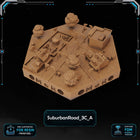 Modern Suburban Road Tiles printable STL tile preview 8