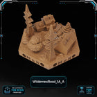 Modern Wilderness Road Tiles printable STL tile preview 8