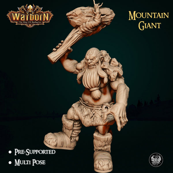 Mountain Giant digital STL preview 2