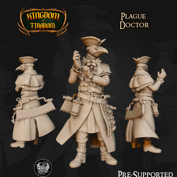 Plague Doctor digital STL preview 2