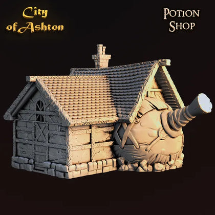 Potion Shop digital STL preview