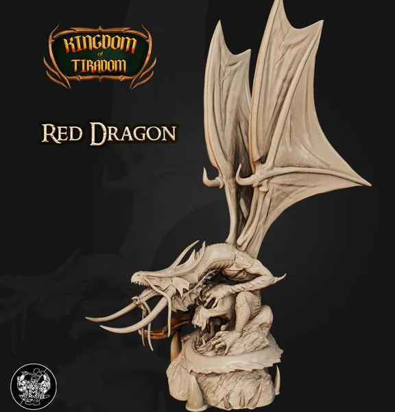 Adventurer's Guild Mega Pack gallery image 2: Red Dragon - Kingdom of Tiradom