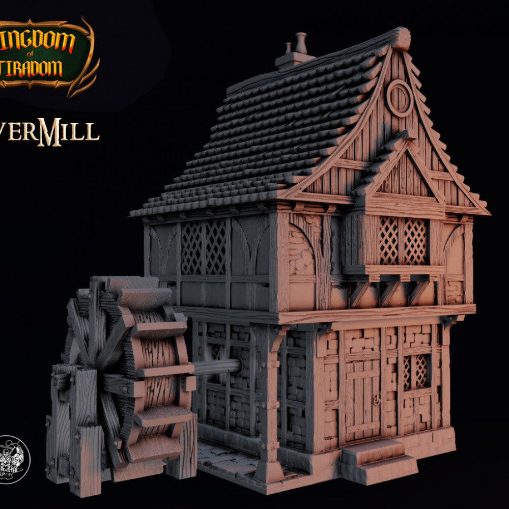 River Mill digital STL preview 2