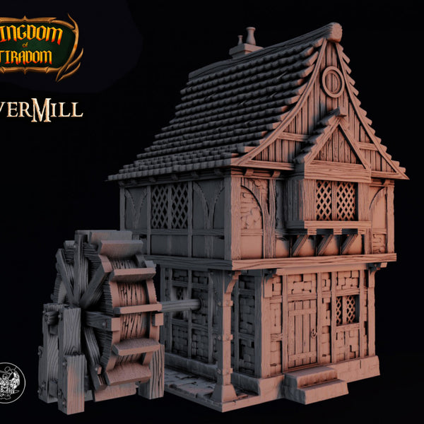 River Mill digital STL preview 2