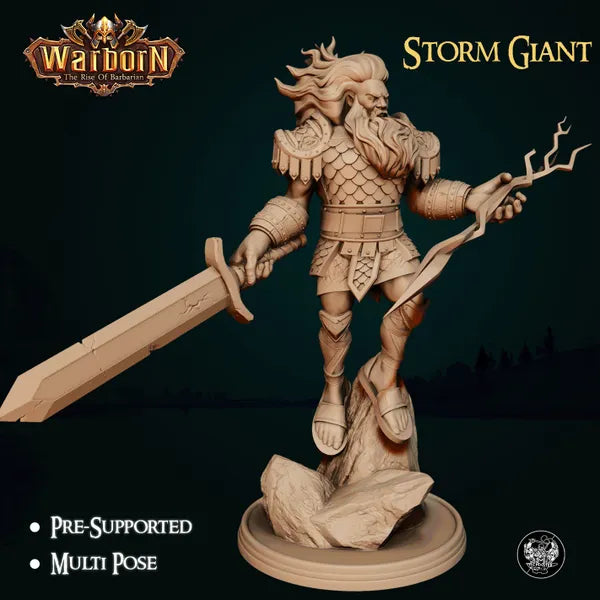 Storm Giant digital STL preview