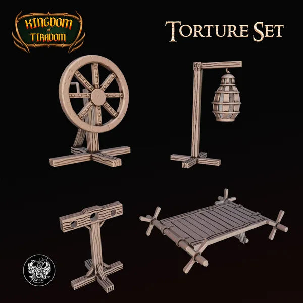 Torture Set digital STL preview