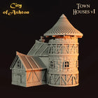 Town house v1 digital STL preview