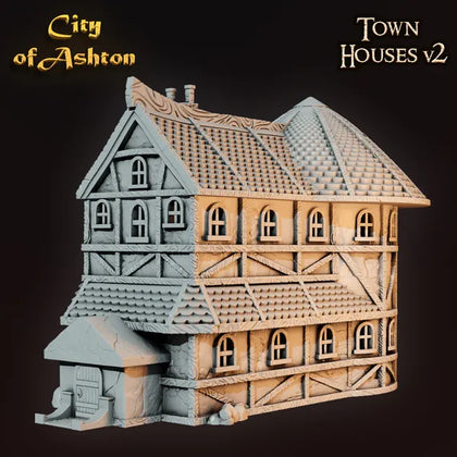 Town house v2 digital STL preview