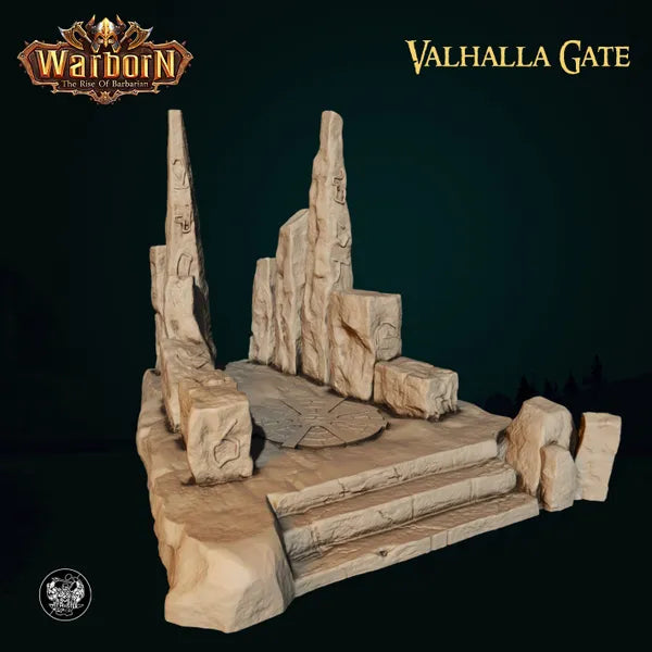 Valhalla Gate digital STL preview