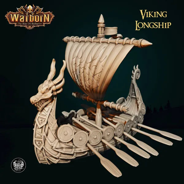 Viking Raider Longship