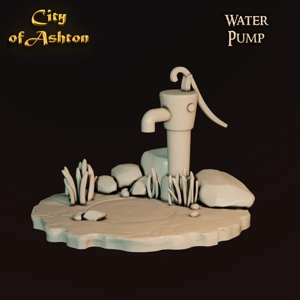 Water Pump digital STL preview