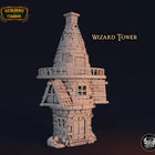Wizard Tower digital STL preview
