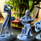 Wood Elf Bard Bust digital STL preview 3