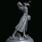 Wood Elf Bard Pose 2 digital STL preview 1