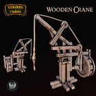 Wooden Crane digital STL preview